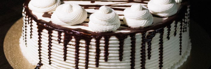 白色的蛋糕